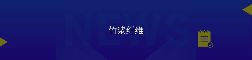 竹漿纖維
