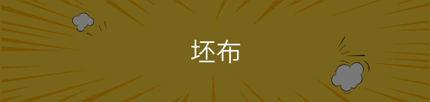 坯布