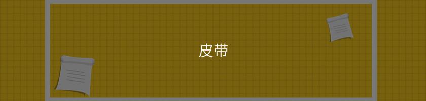 皮帶